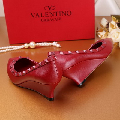 Valentino Shallow mouth wedge Shoes Women--002